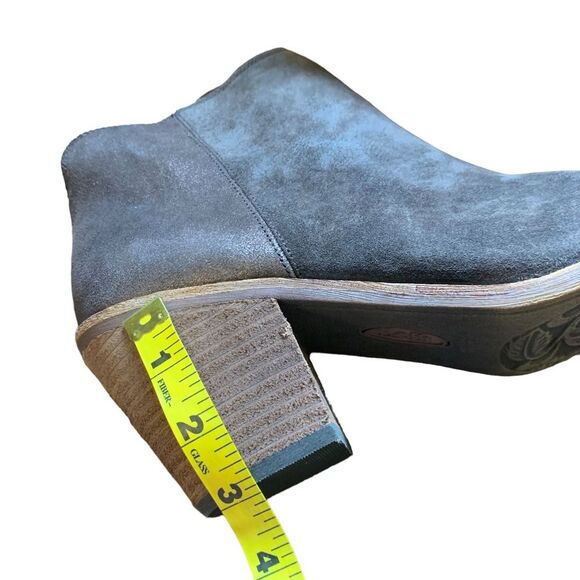 Söfft Dark Brown Espresso Tilton Women's Leather Heeled Booties Size 11 - Picture 11 of 13